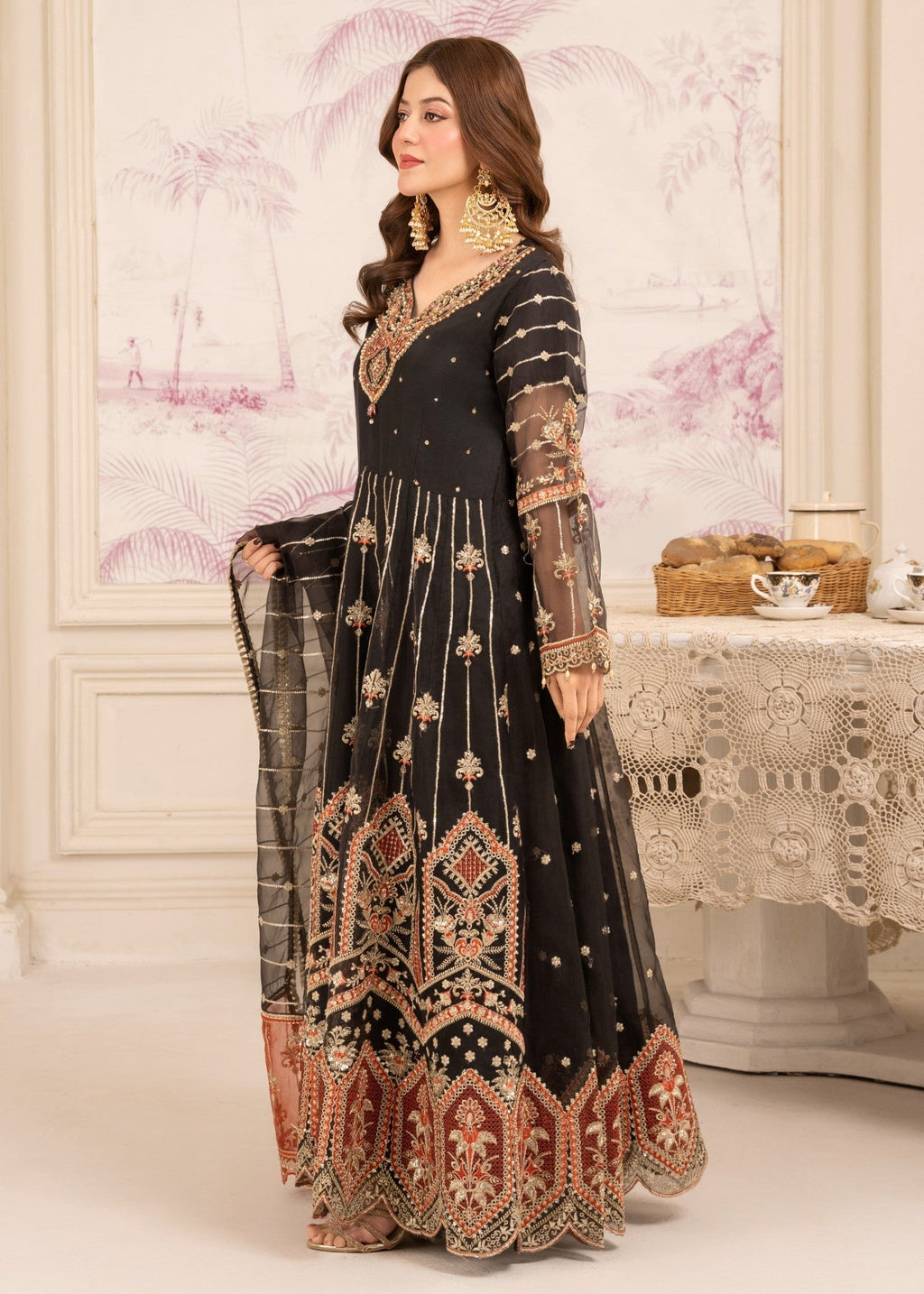 Diara Couture AAIRA US 598 BLACK Women 3pcs