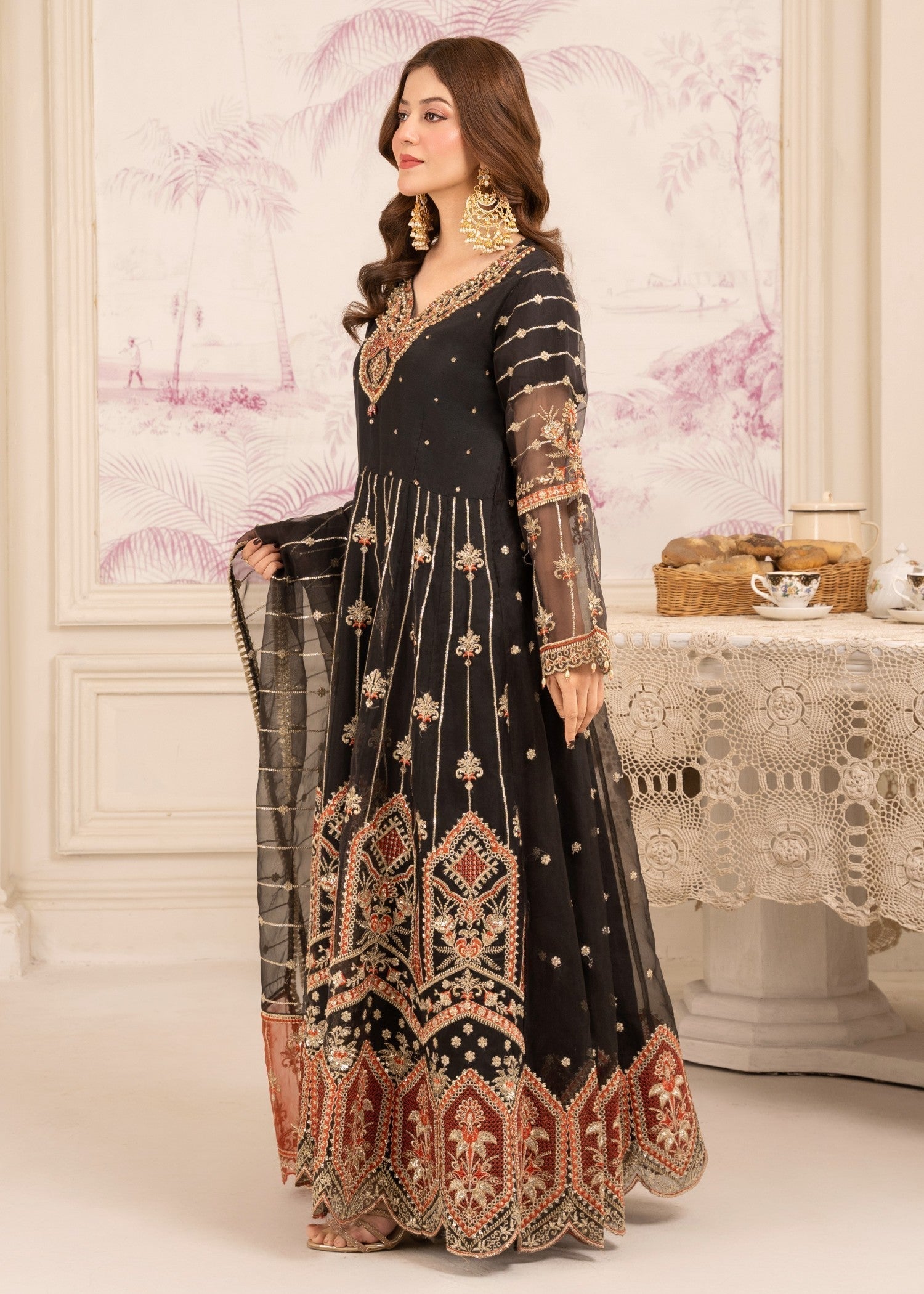 Diara Couture AAIRA US 598 BLACK Women 3pcs