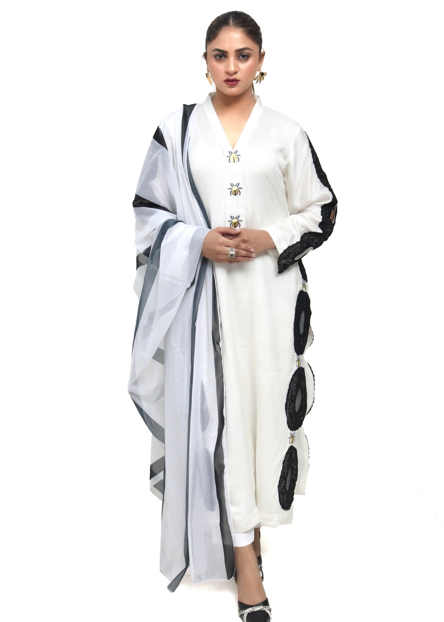 Muscat by Adeela Black Bee Women 3pcs