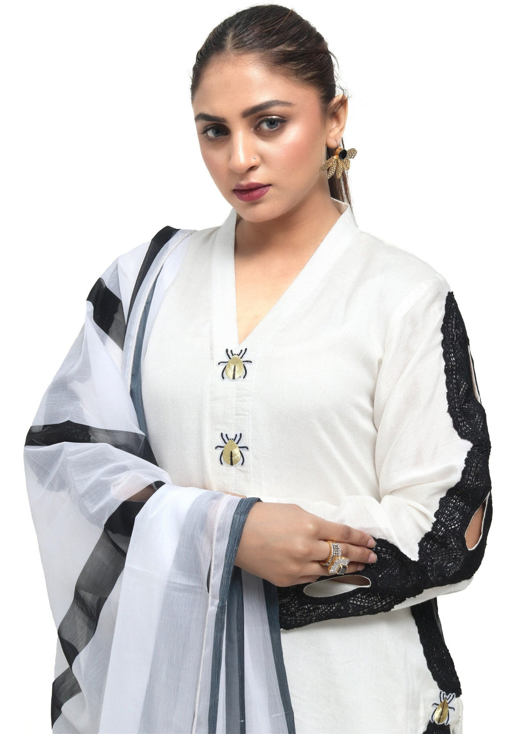 Muscat by Adeela Black Bee Women 3pcs
