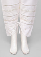 Polkadots Pure Offwhite Straight Trouser 13958PD Women 1pcs