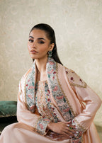 Muntaha By Shanzay Roohi peach Women 3pcs