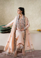 Muntaha By Shanzay Roohi peach Women 3pcs