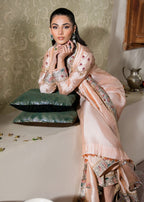 Muntaha By Shanzay Roohi peach Women 3pcs