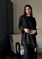 The Turkish Wear Sea Shell Hand Embalished Co ord Set Women 2pcs