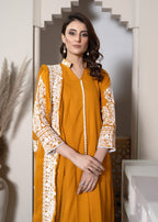 Rangoon Clothing Mehrzad Mustard Women 3pcs