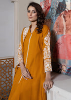 Rangoon Clothing Mehrzad Mustard Women 3pcs