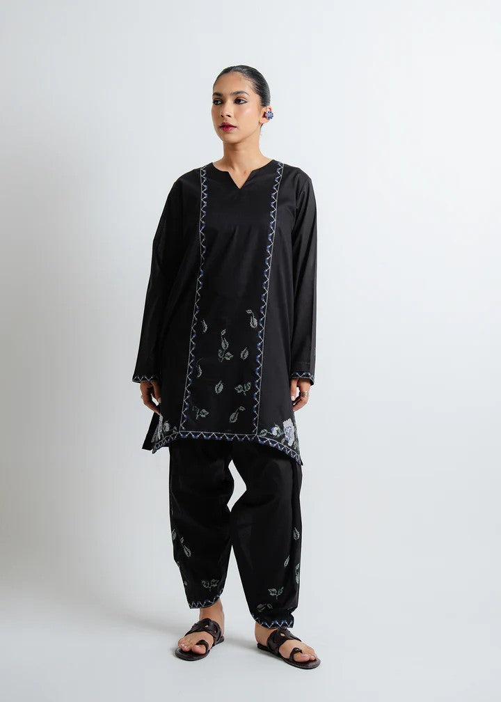 The Turkish Wear Cross Stitch Embroidered Set Women 2pcs