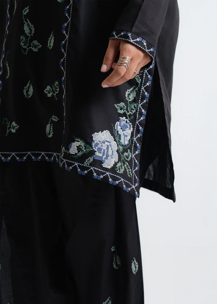 The Turkish Wear Cross Stitch Embroidered Set Women 2pcs