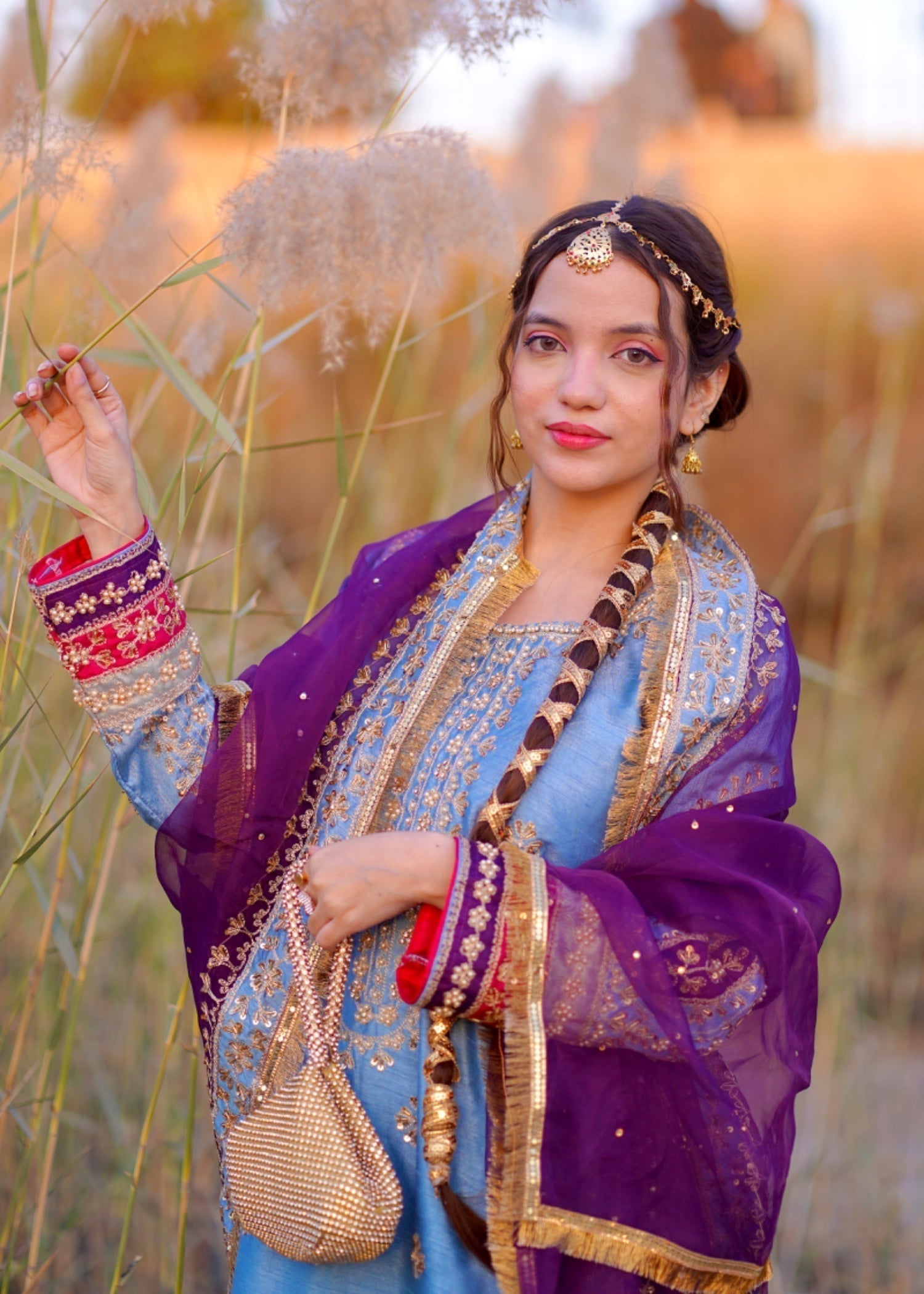 Suits By Sadia Ice blue Women 3pcs