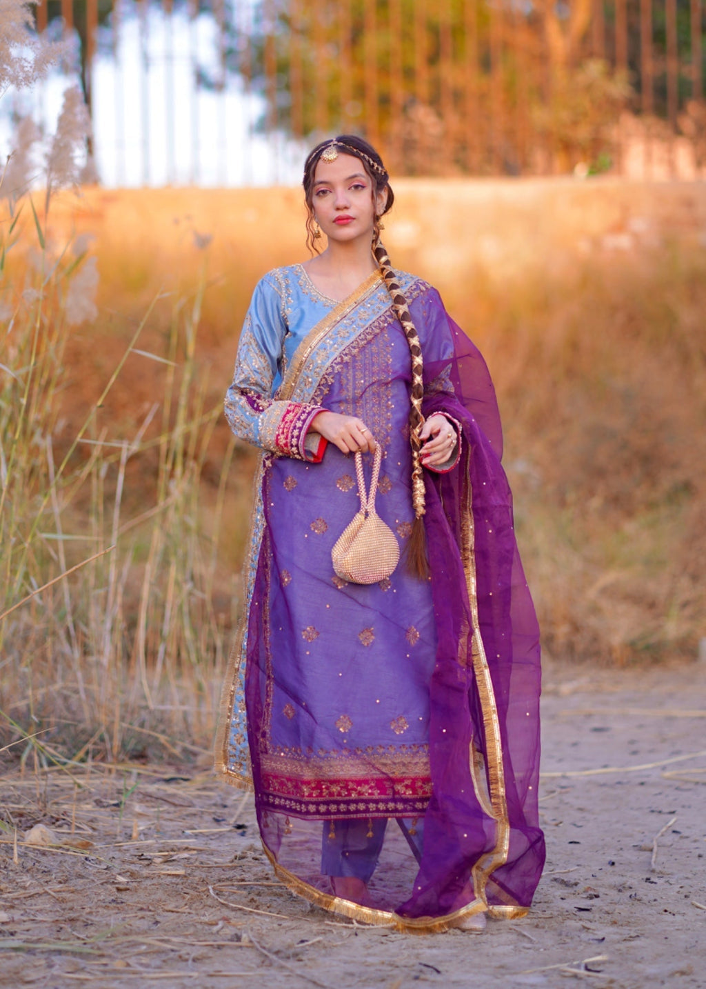 Suits By Sadia Ice blue Women 3pcs