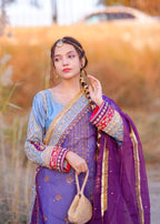 Suits By Sadia Ice blue Women 3pcs