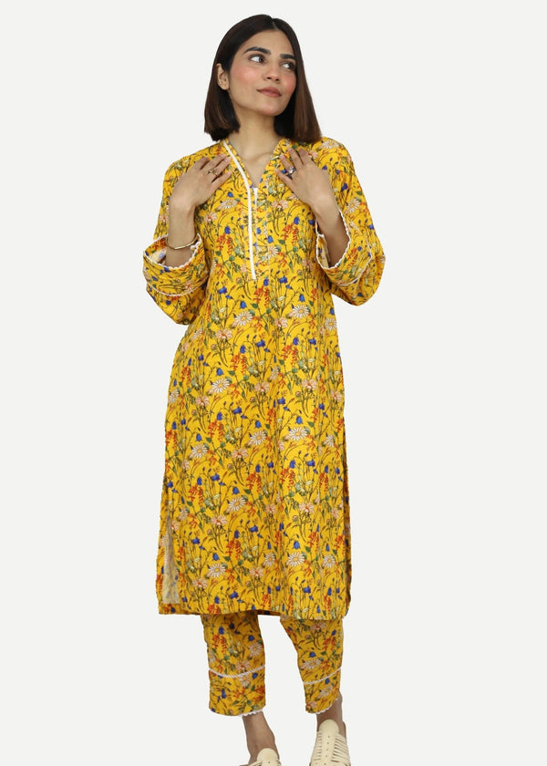 Amna Ali Nawaz Co Ord Set Khaddar FABEEHA Women 2pcs