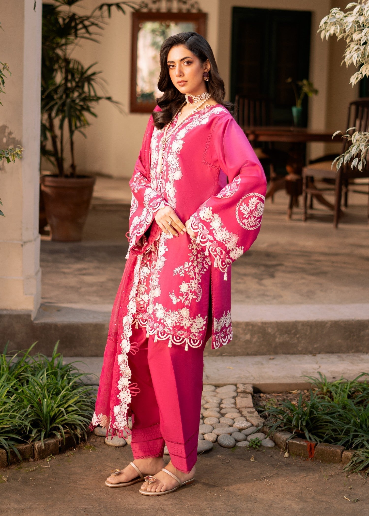 Fozia Khalid PEONIES Women 3pcs