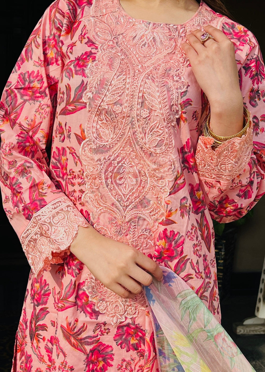 Muscat by Adeela Pink Pearl Women 3pcs