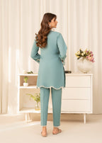 Sahibas By Mirza Seeme Blue Women 2pcs