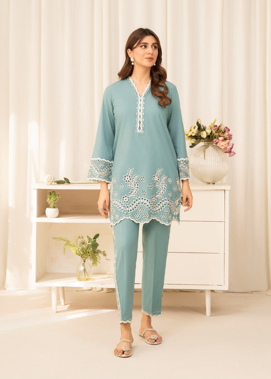 Sahibas By Mirza Seeme Blue Women 2pcs