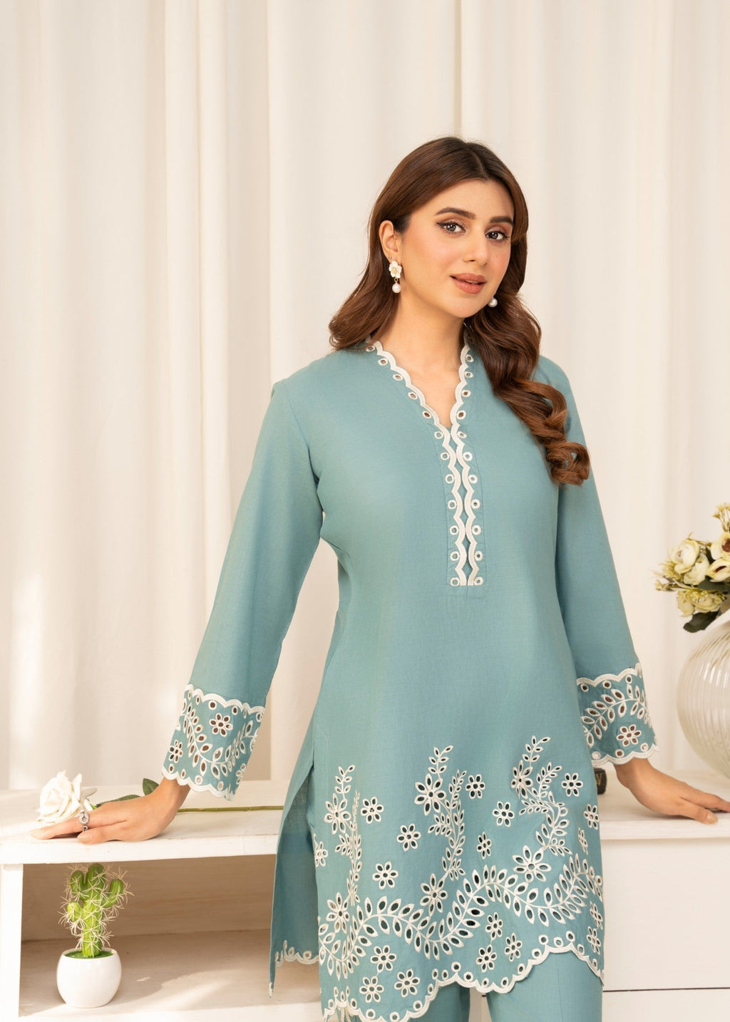Sahibas By Mirza Seeme Blue Women 2pcs