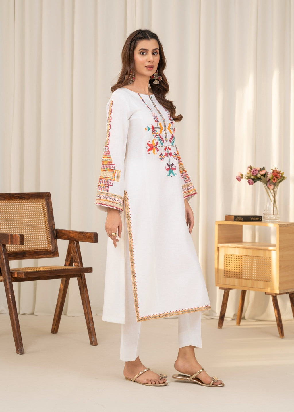 Sahibas By Mirza Urwa White Women 2pcs