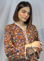 Amna Ali Nawaz Co Ord Set Linen LEENA Women 2pcs