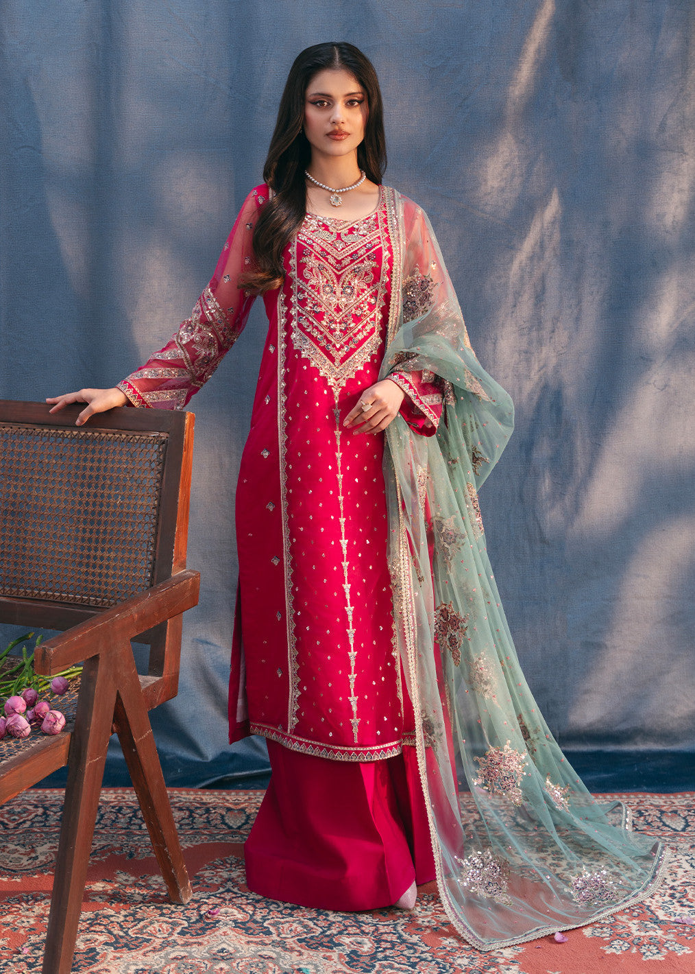 Saarya FUCHSIA BLOOM Women 4pcs
