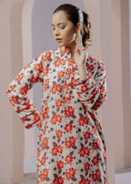 By-East Lawn Suit Printed (Pret) Women 2pcs