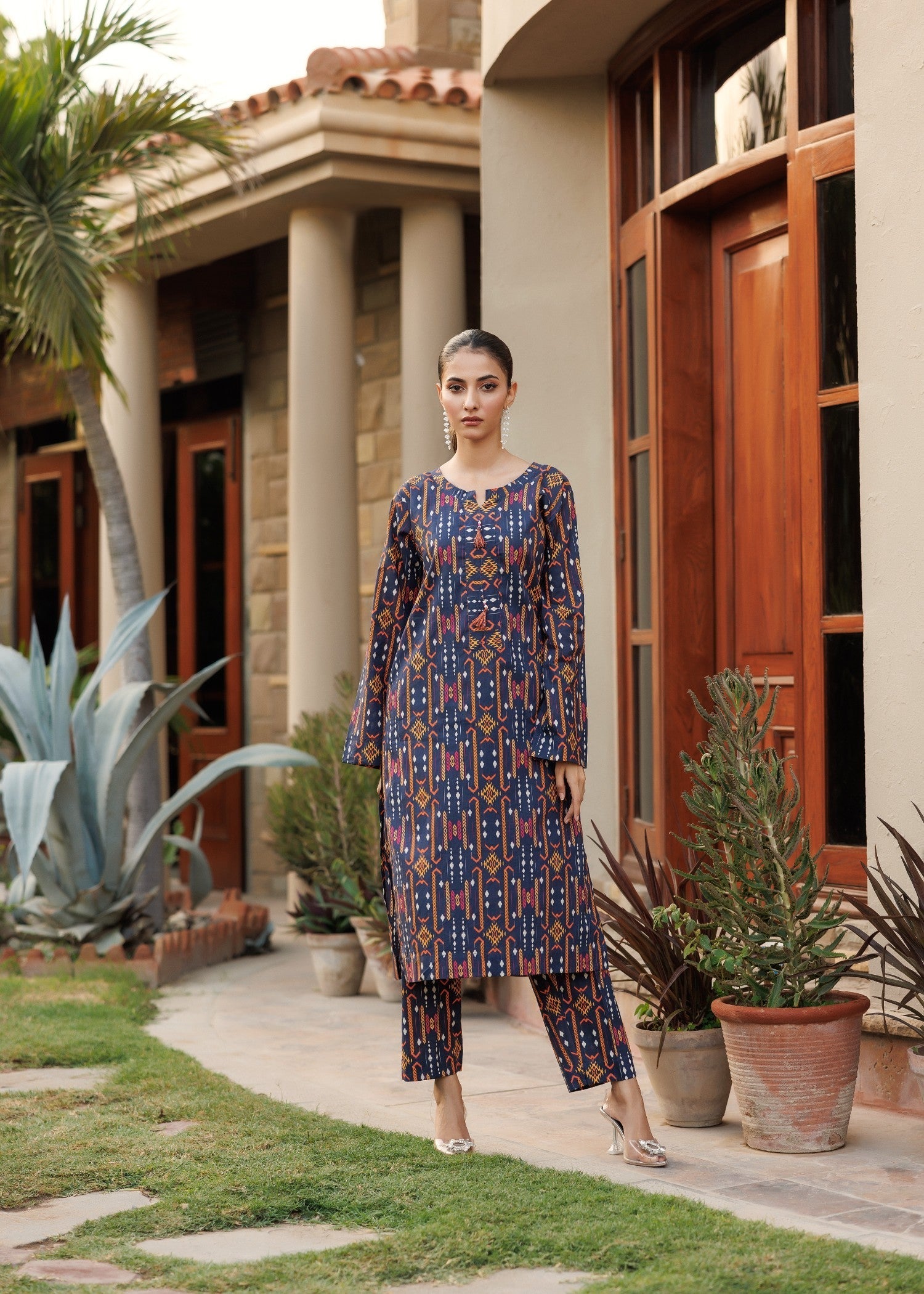Zarasi Botanical Bliss Stitched Lawn Suit Women 2pcs