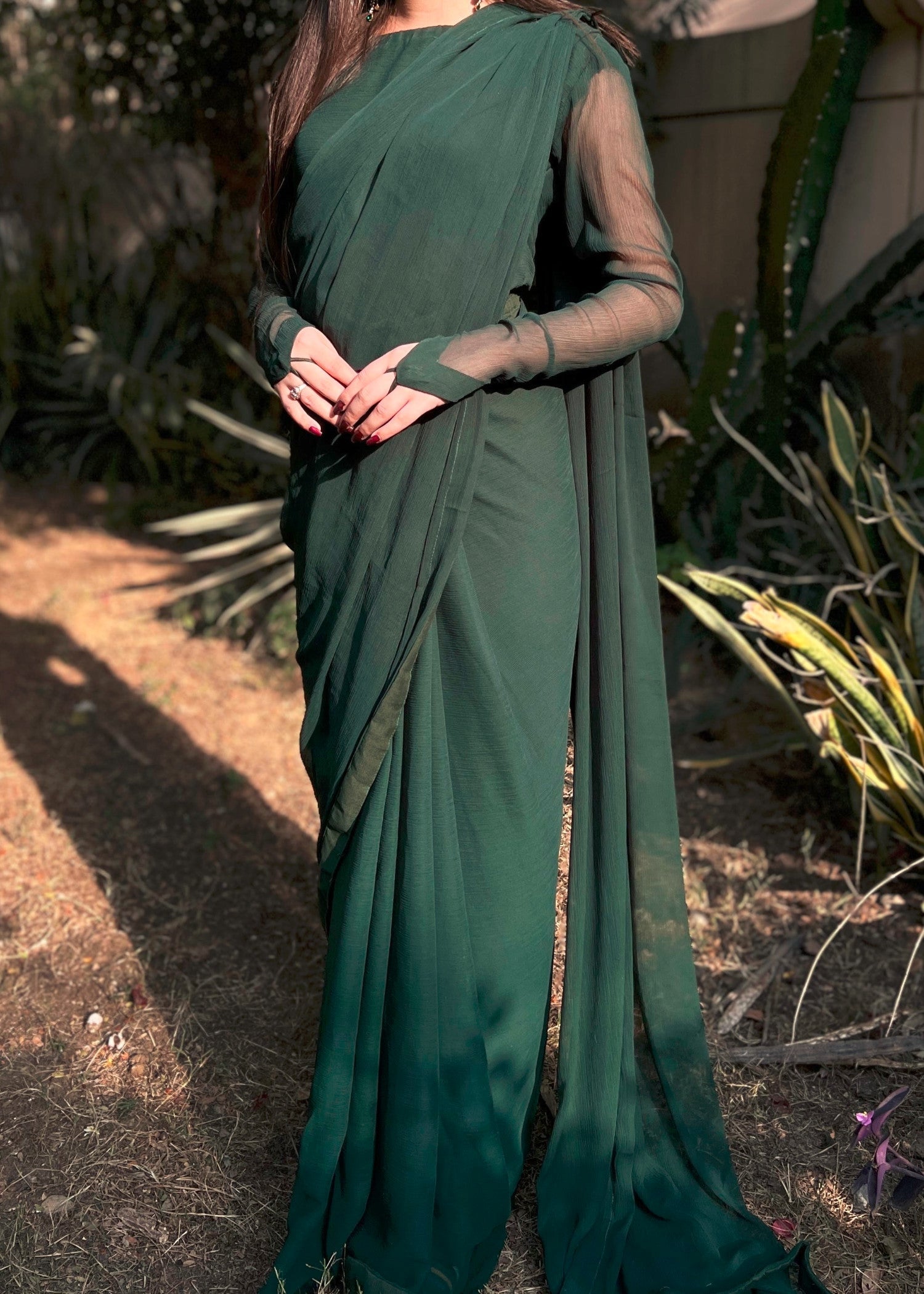 Culaccino Saree Studio Forest Muse Women 3pcs