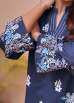 Nairah Midnight Blue Women 2pcs