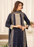 Sahibas By Mirza Nusrat Navy Women 3pcs
