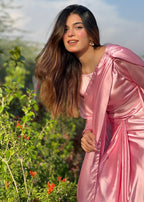 Culaccino Saree Studio Pink Aura Women 2pcs