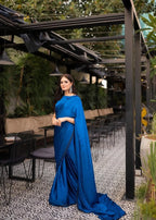 Tonics Clothing Impreial Blue Women 2pcs