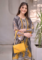 Elara Official Printed EL356G Women 2pcs