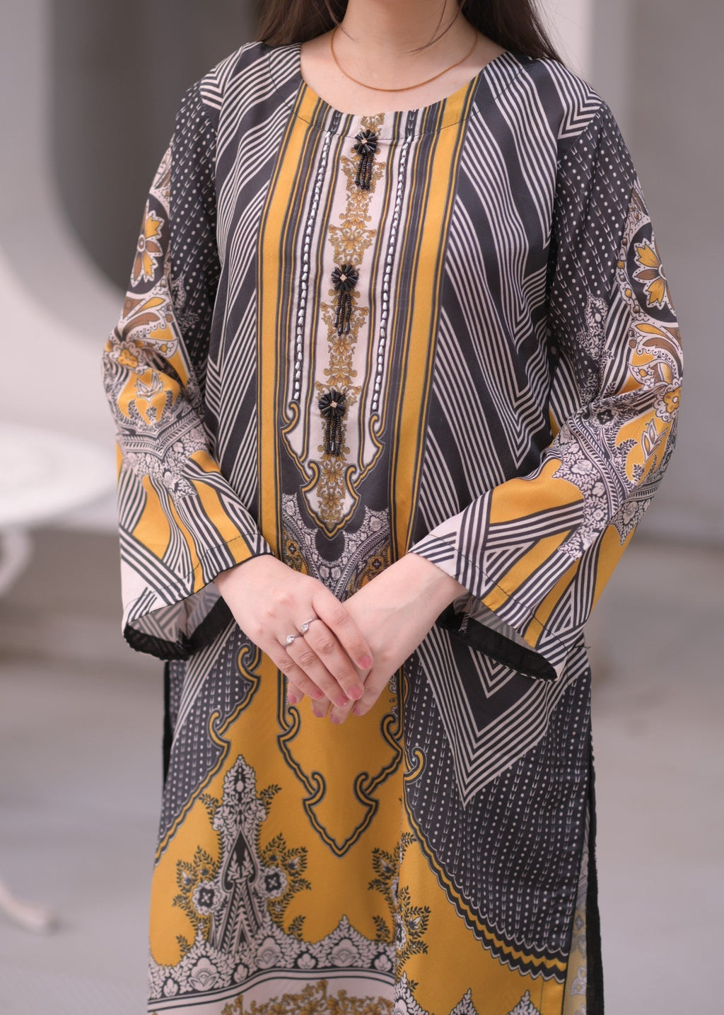 Elara Official Printed EL356G Women 2pcs