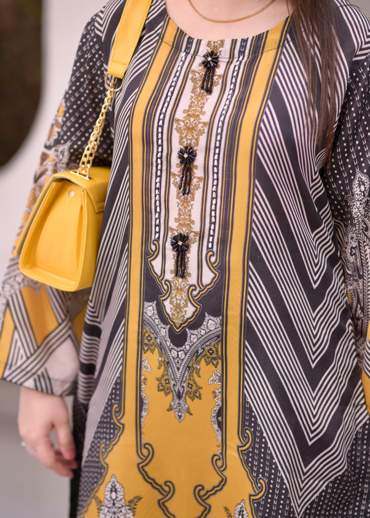 Elara Official Printed EL356G Women 2pcs