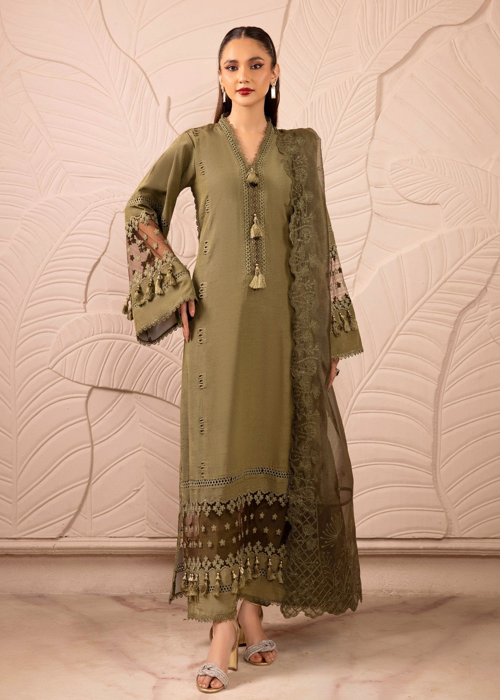 Tessa Mystic Pine Pret Ready to Wear Women 3pcs