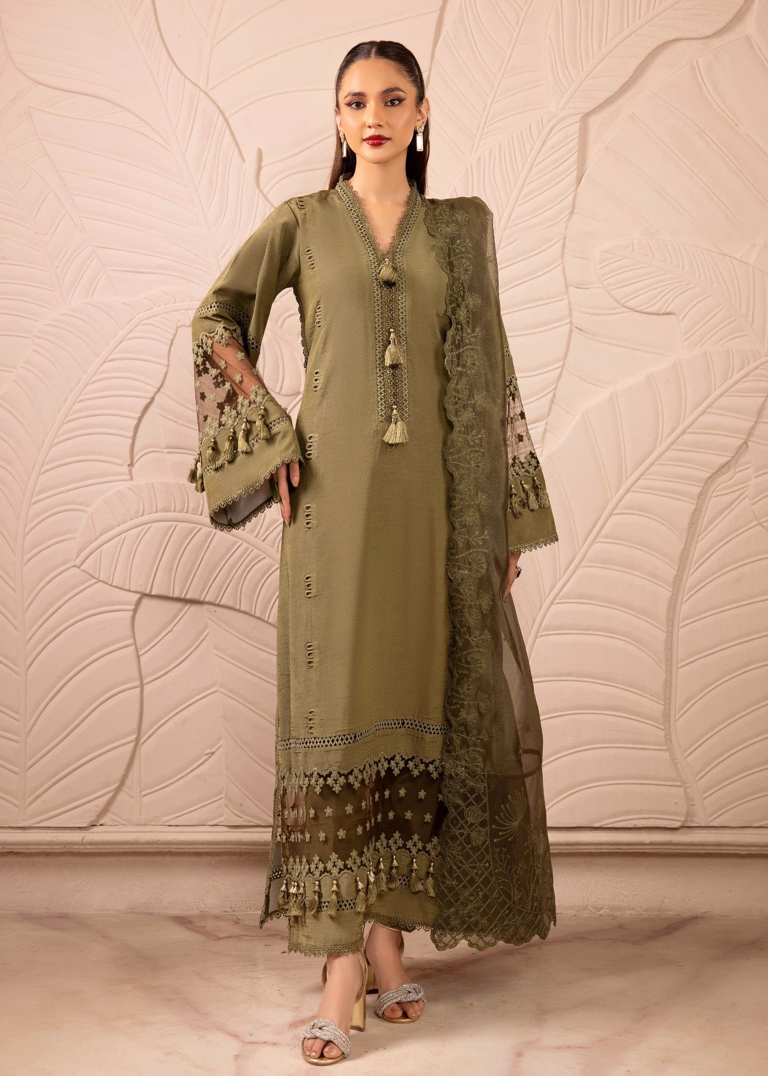 Tessa Mystic Pine Pret Ready to Wear Women 3pcs