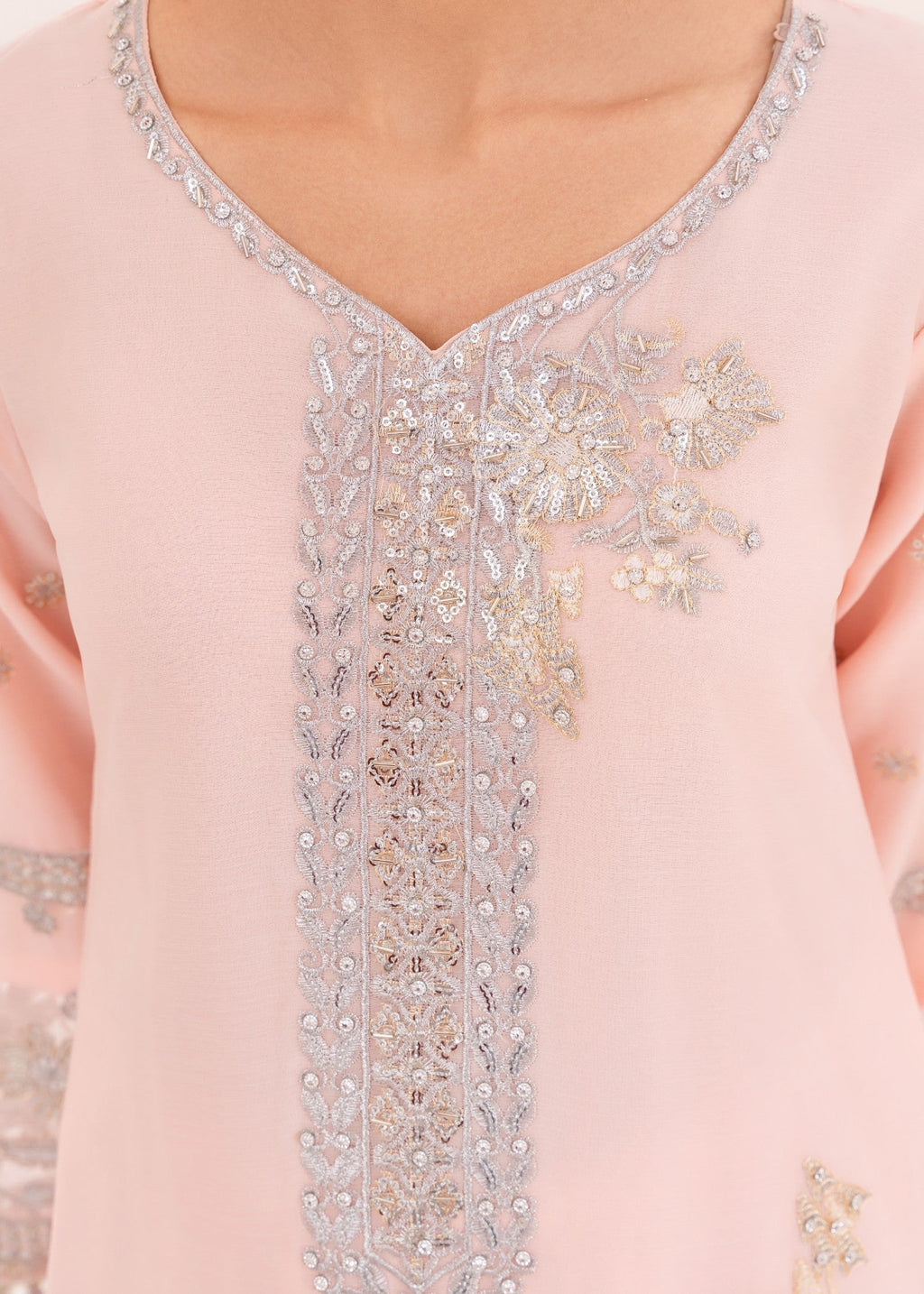 Four Season Boutique NOOR JAHAN PINK Women 3pcs