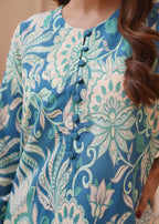 Nairah Sea Green Women 2pcs