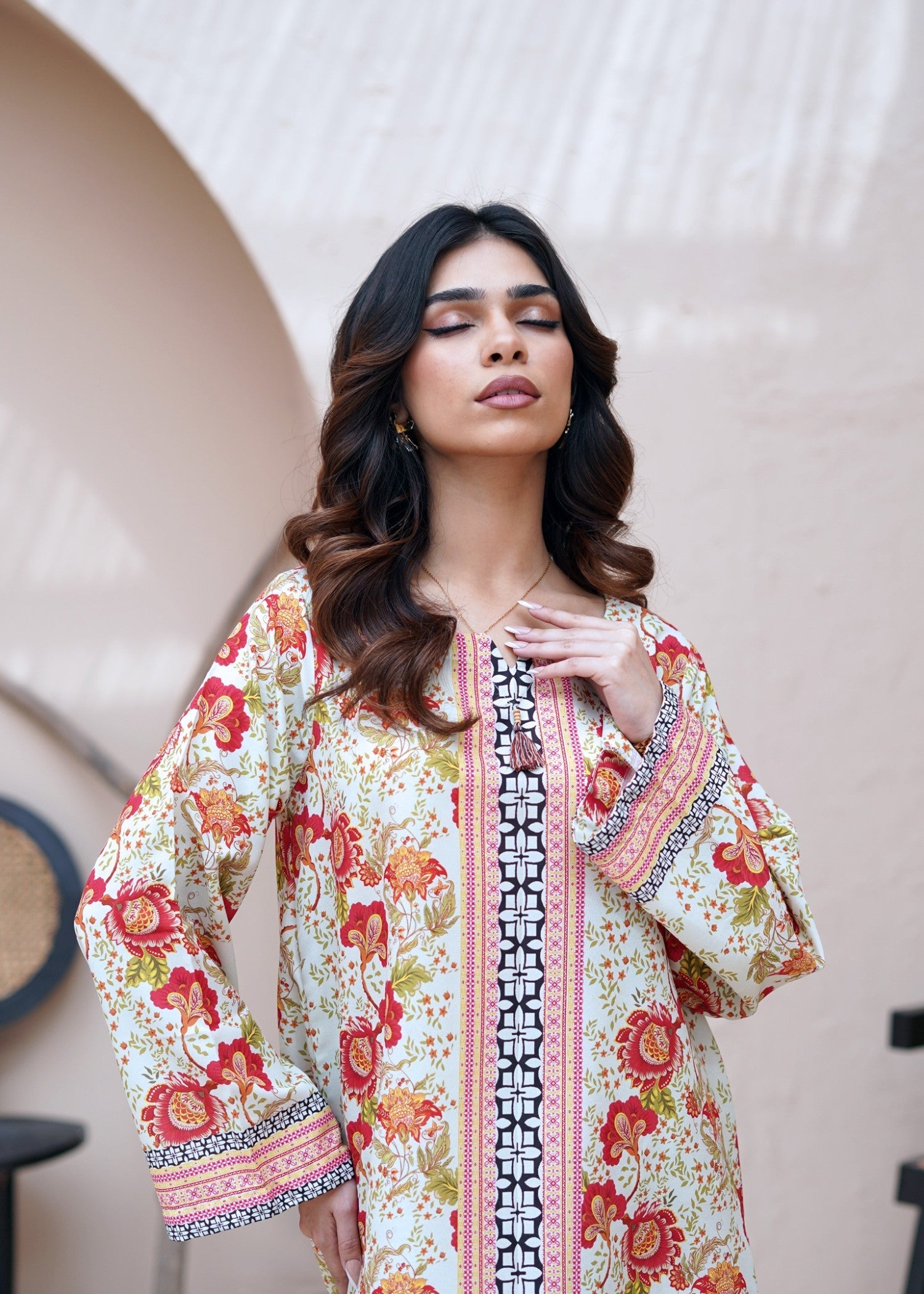 Nairah Misty Rose Women 2pcs