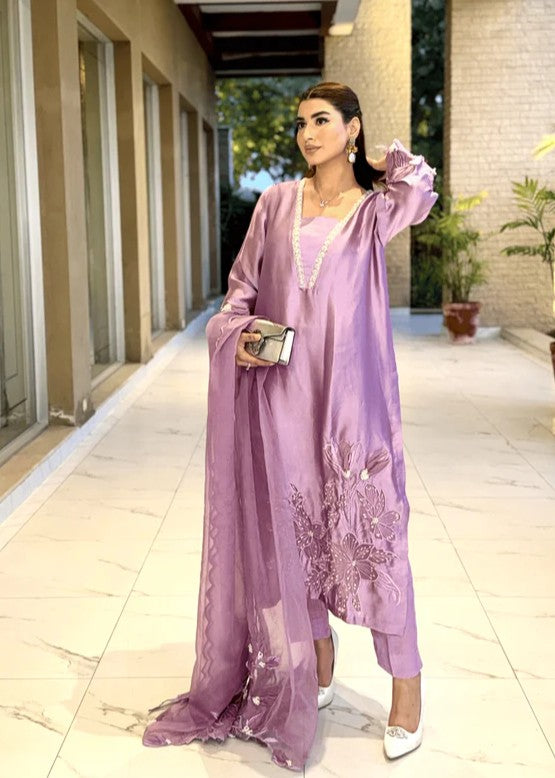 Maroon By Iqra Chaudhry Lavender Grace Women 3pcs