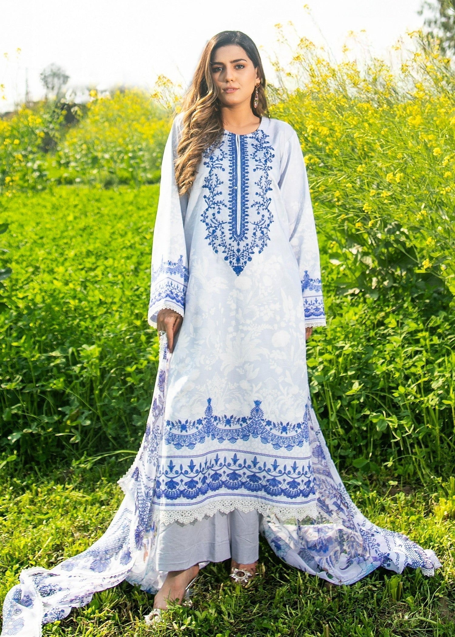 Chandan Nagri JULET LIGHTBLUE Women 3pcs