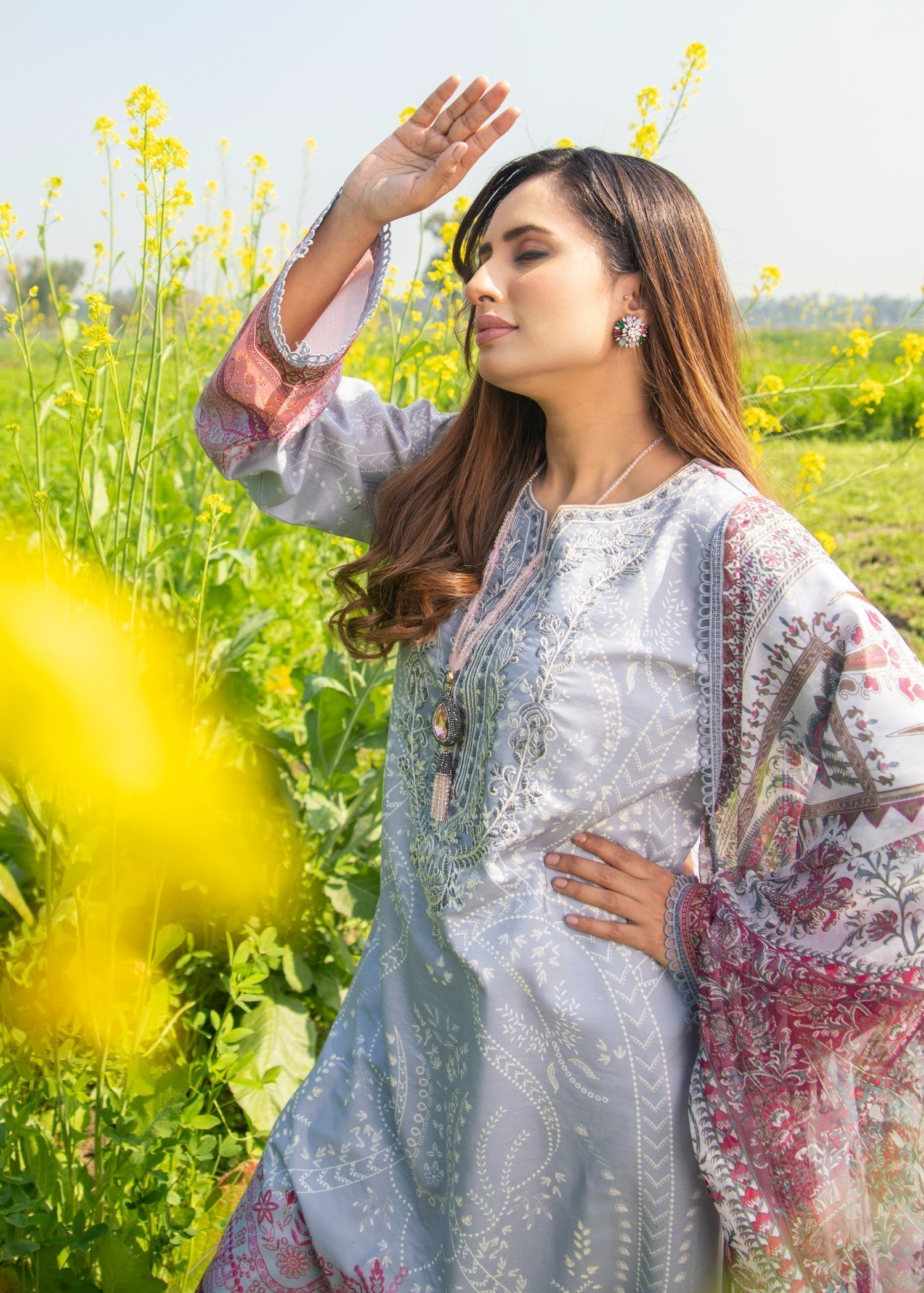 Chandan Nagri BLISS GREY Women 3pcs