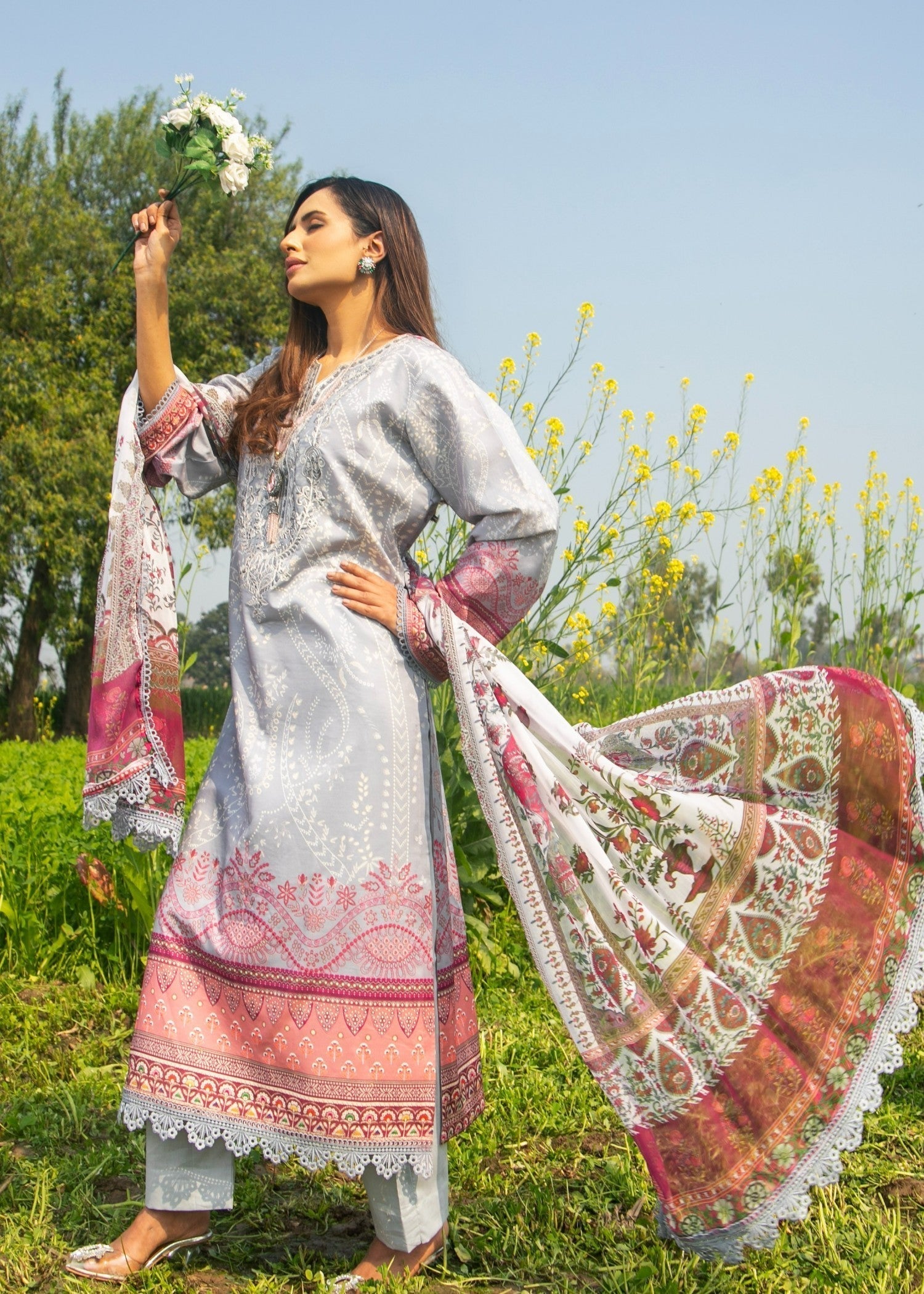 Chandan Nagri BLISS GREY Women 3pcs