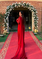 Culaccino Saree Studio Cherry Luxe Drape Women 3pcs