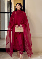 Muntaha By Shanzay Rooby Women 3pcs