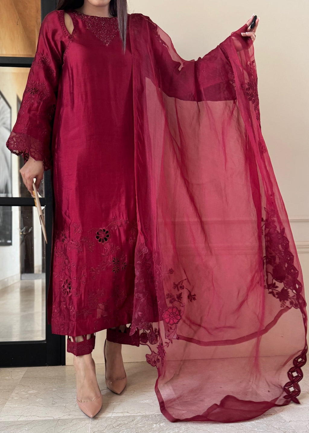 Muntaha By Shanzay Rooby Women 3pcs