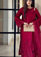 Muntaha By Shanzay Rooby Women 3pcs