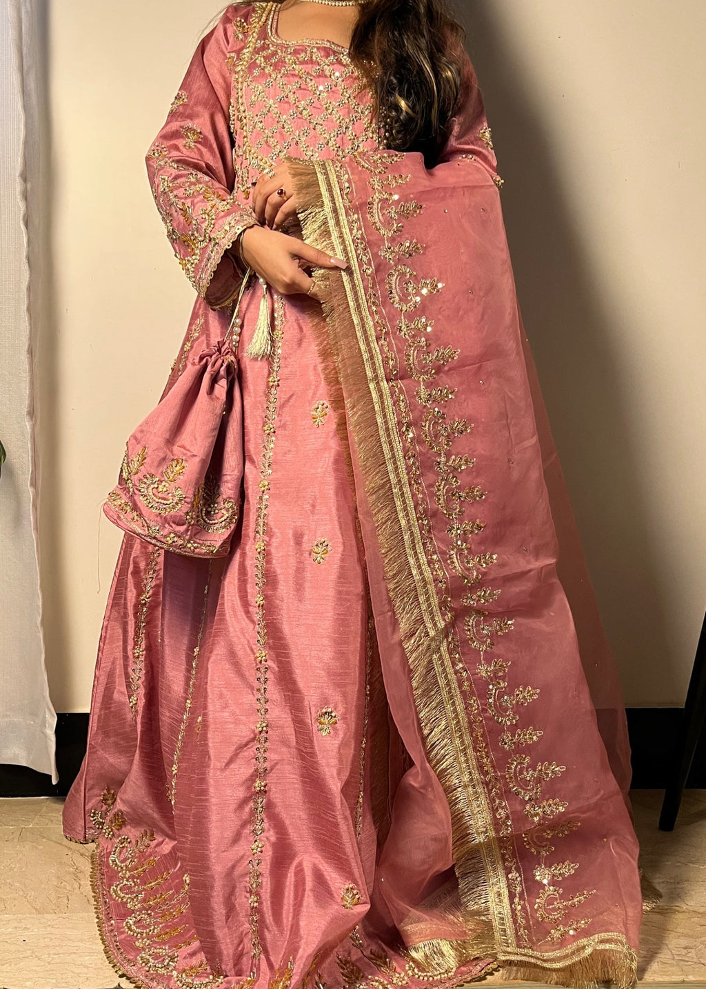 Suits By Sadia Pinky potli maxi Women 4pcs