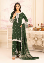 Four Season Boutique JASMEEN BOTTLE GREEN Women 3pcs